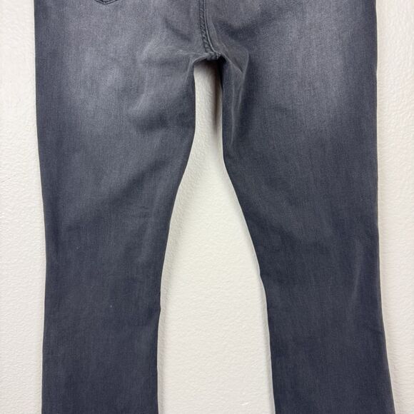 Articles Of Society High Waist Straight Leg Stretch Denim Jeans Gray 29 - Picture 11 of 16